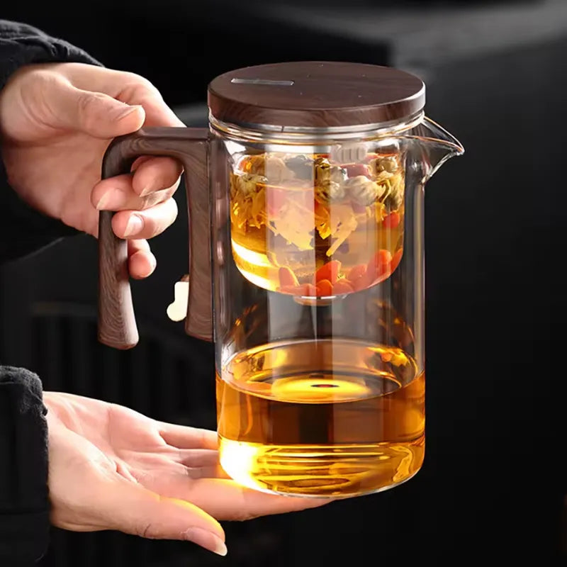 MagnoTea Glass Teapot with Magnetic Filter