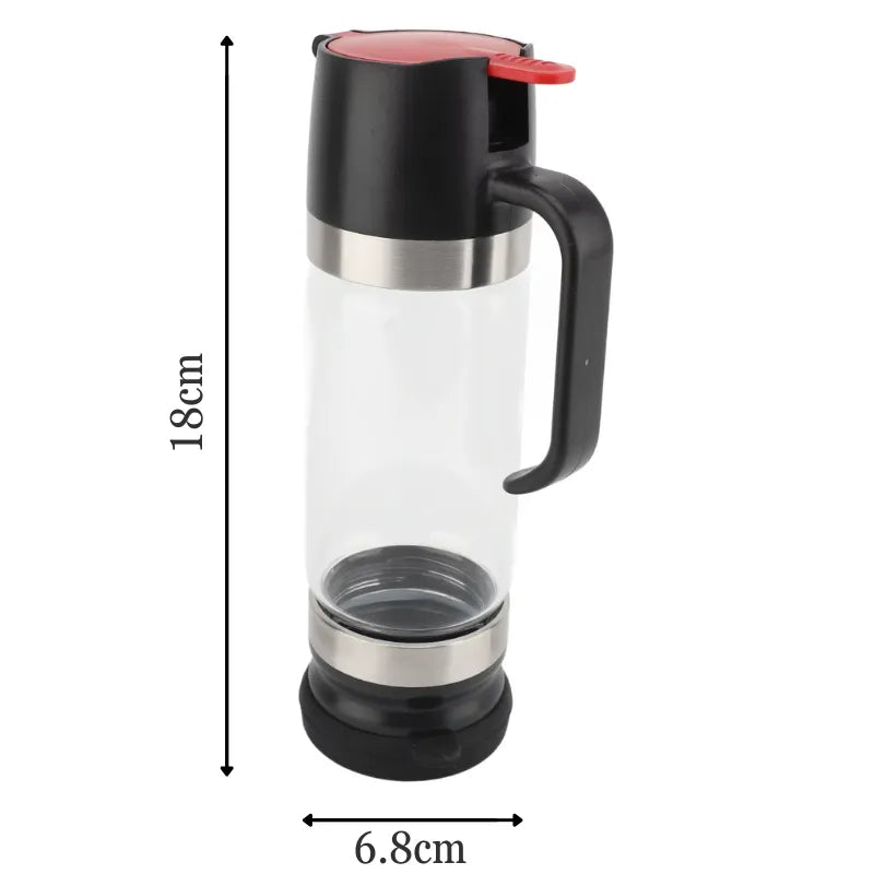 HoneyFlow Glass Honey Dispenser with Anti-Drip System