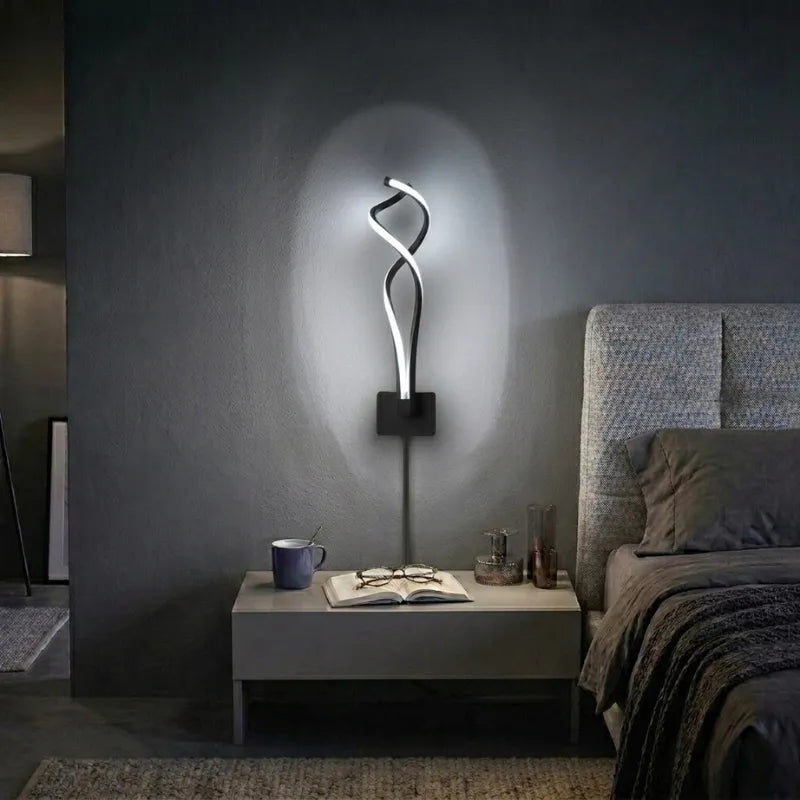 Flame Twist Wall Lamp