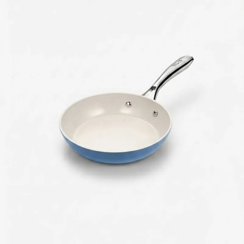 IvoryChef Non-Stick Frying Pan with White Ceramic Coating