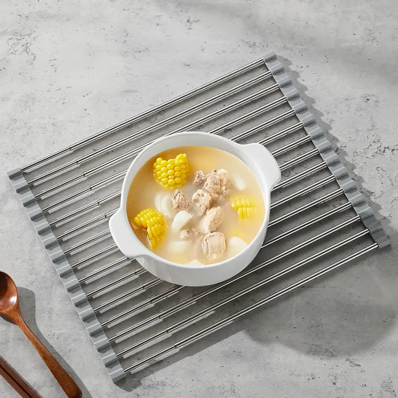 SteelFlex Foldable drying rack made of 304 stainless steel