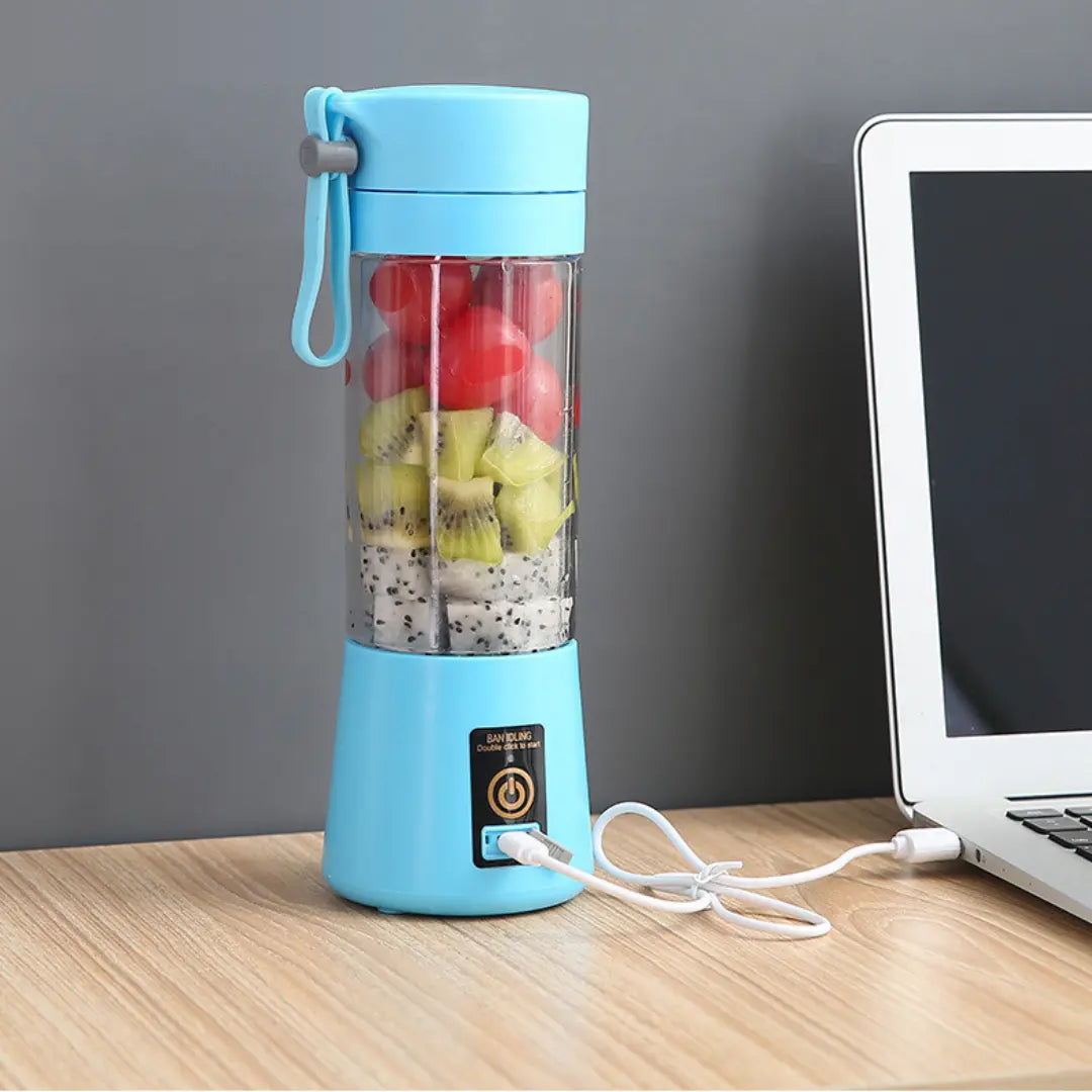 Mini Liquidificador Portátil com 6 Lâminas SwiftMix™