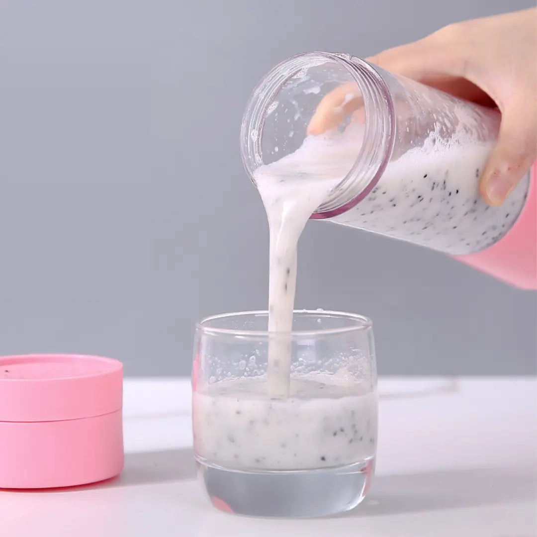 Mini Liquidificador Portátil com 6 Lâminas SwiftMix™