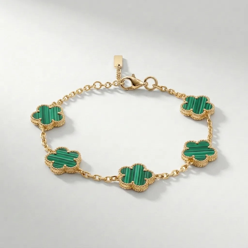 Alba Clover Bracelet Gold