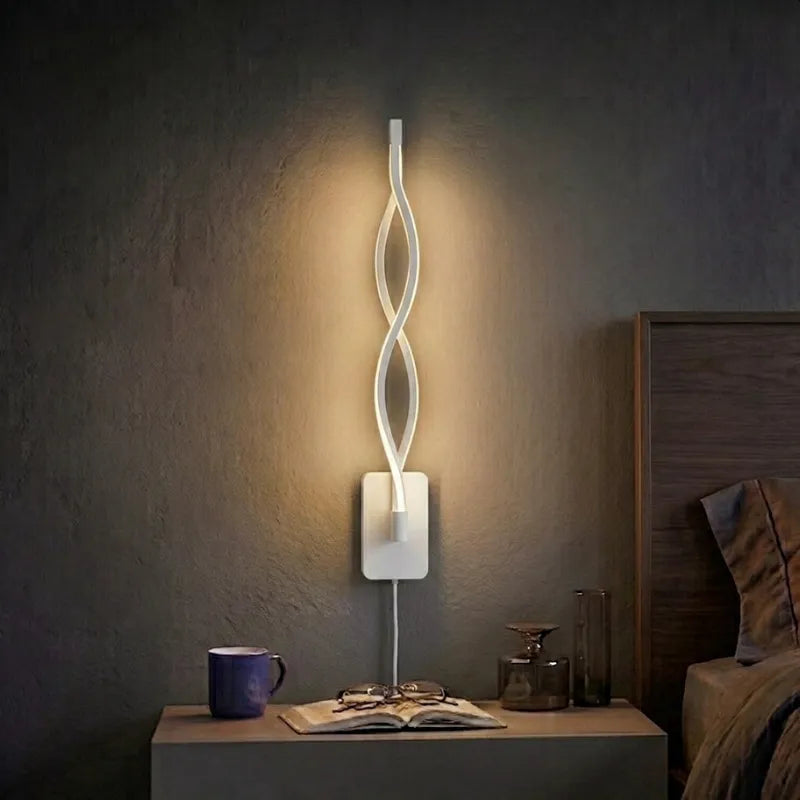 Vortex Spiral Wall Lamp