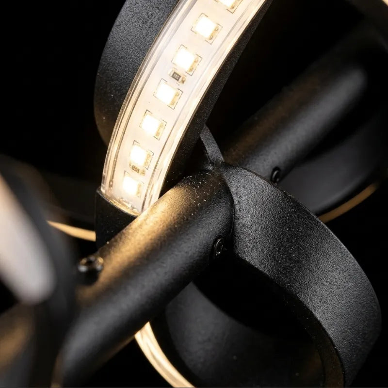 Ribbon Spiral Wall Lamp