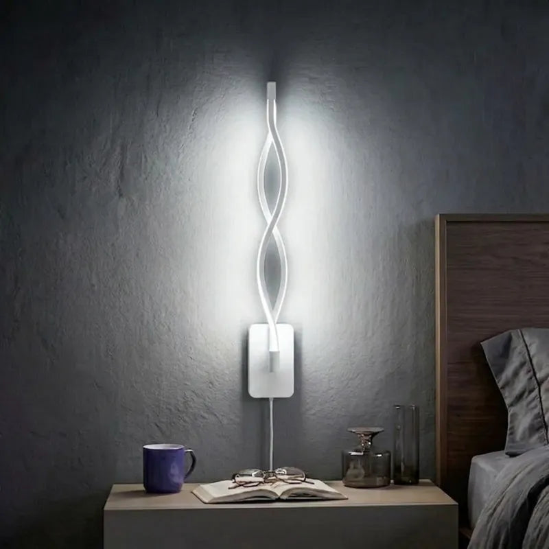 Vortex Spiral Wall Lamp