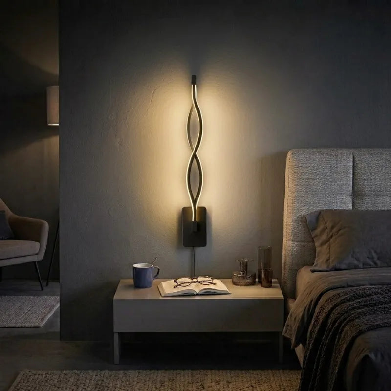 Vortex Spiral Wall Lamp