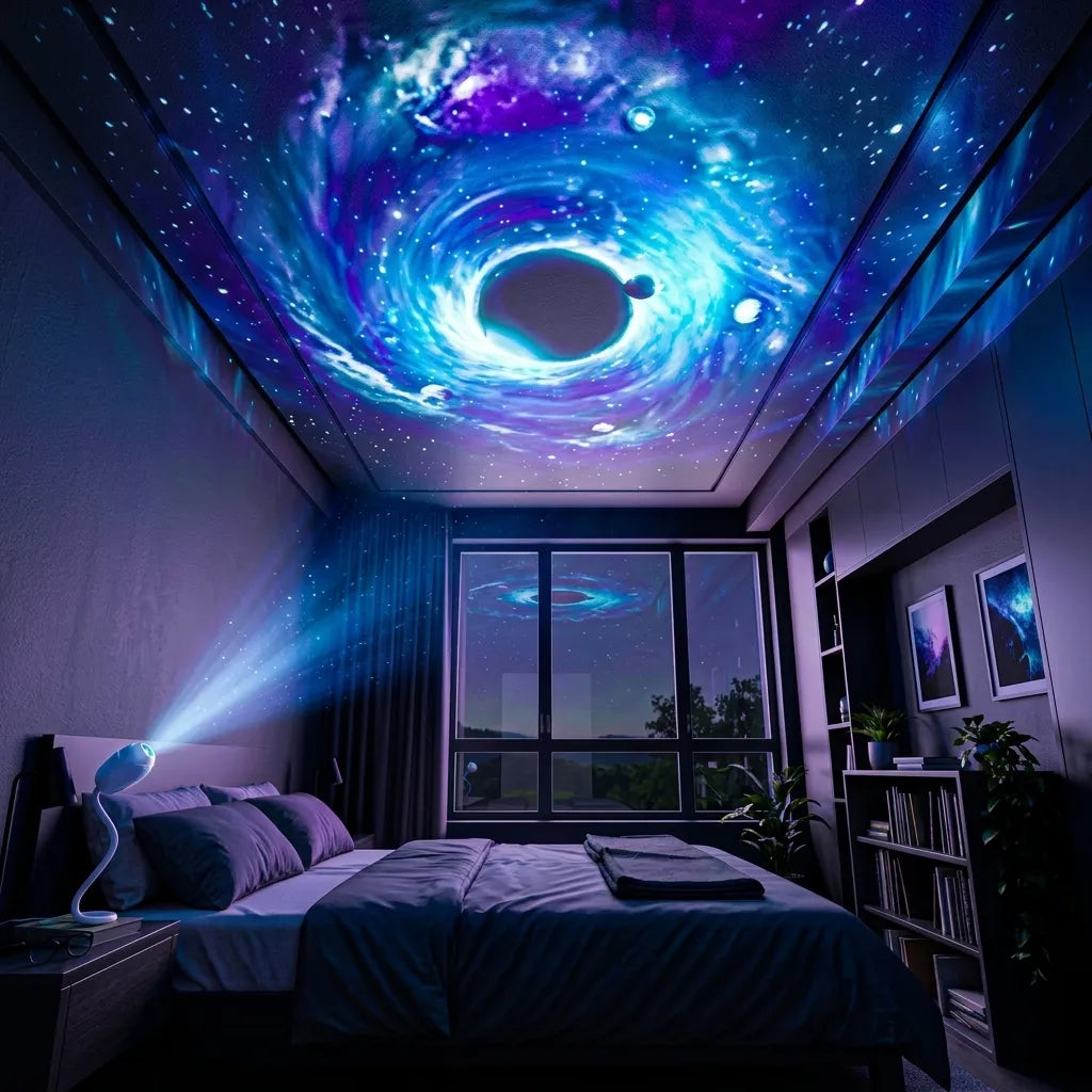 Plug & Play HD Projector with 24 HD Glass Discs