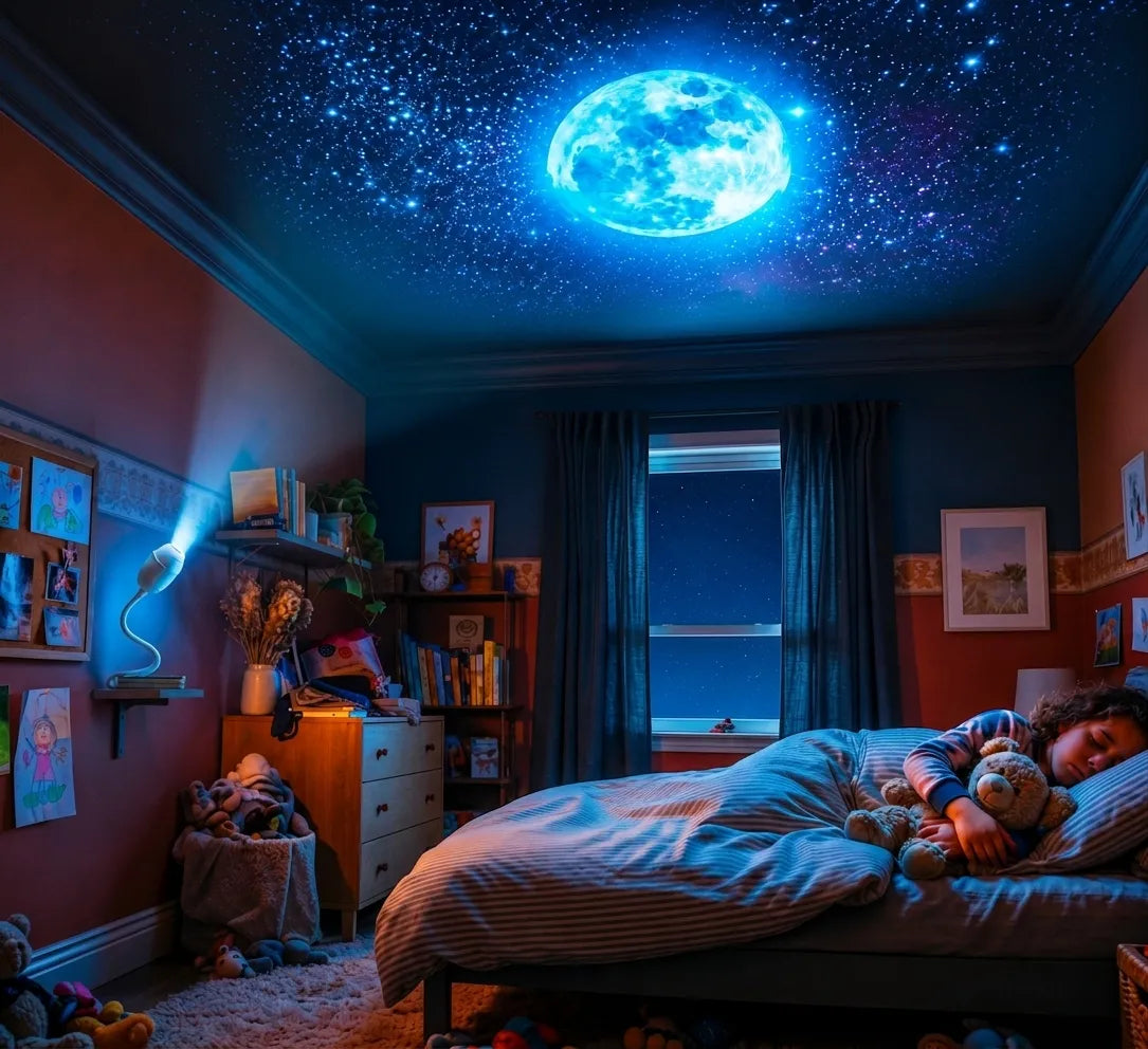 Plug & Play HD Projector with 24 HD Glass Discs
