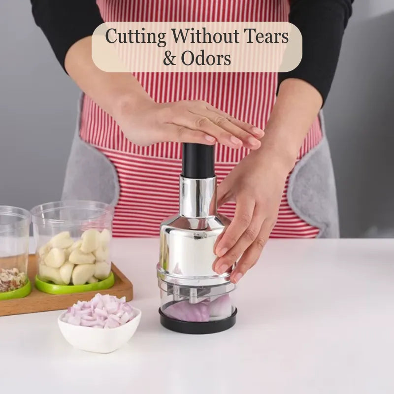 SteelPress Manual Garlic and Onion Cutter