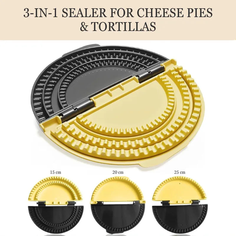 SealPress Multifunctional 3-in-1 Tortilla Press