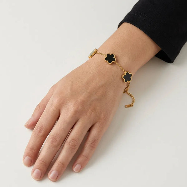 Alba Clover Bracelet Gold