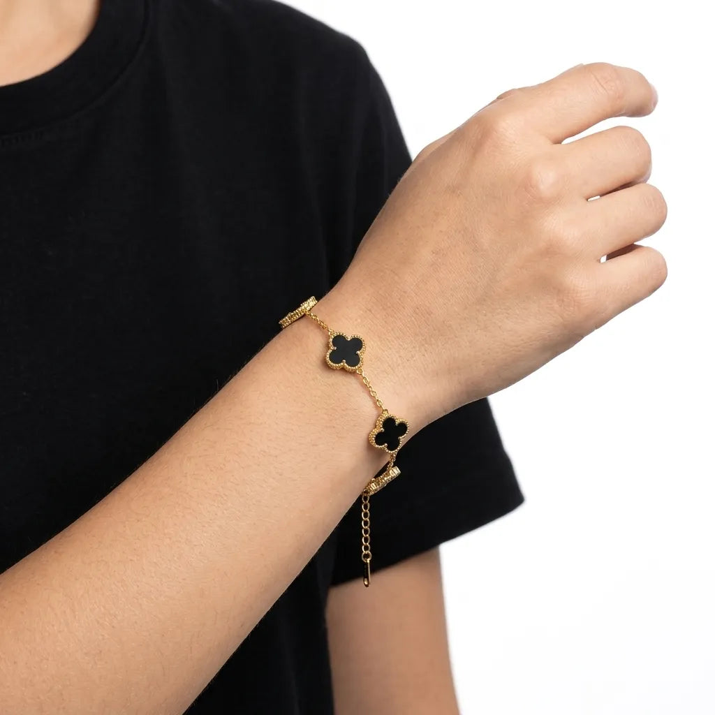 Alba Clover Bracelet Gold