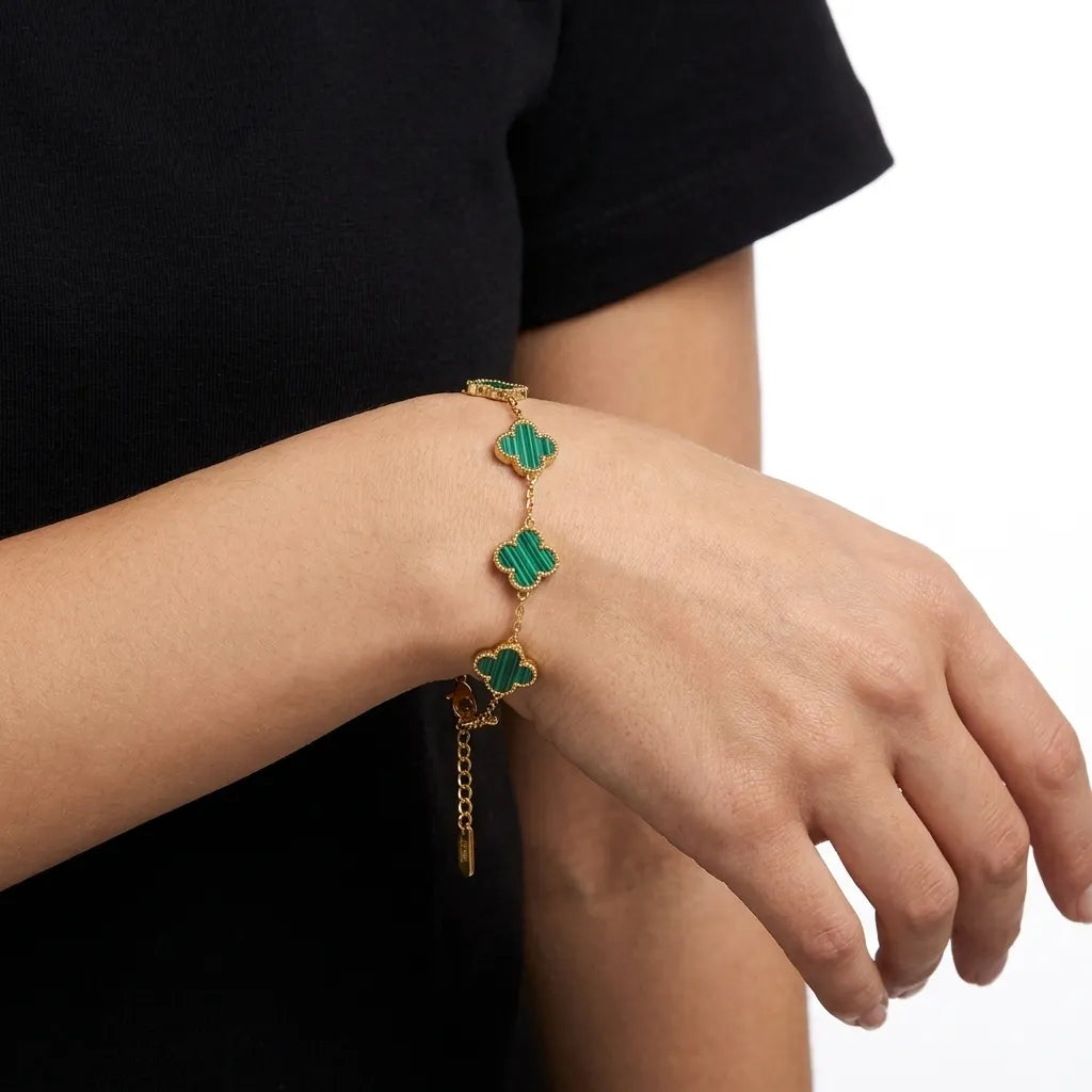 Alba Clover Bracelet Gold