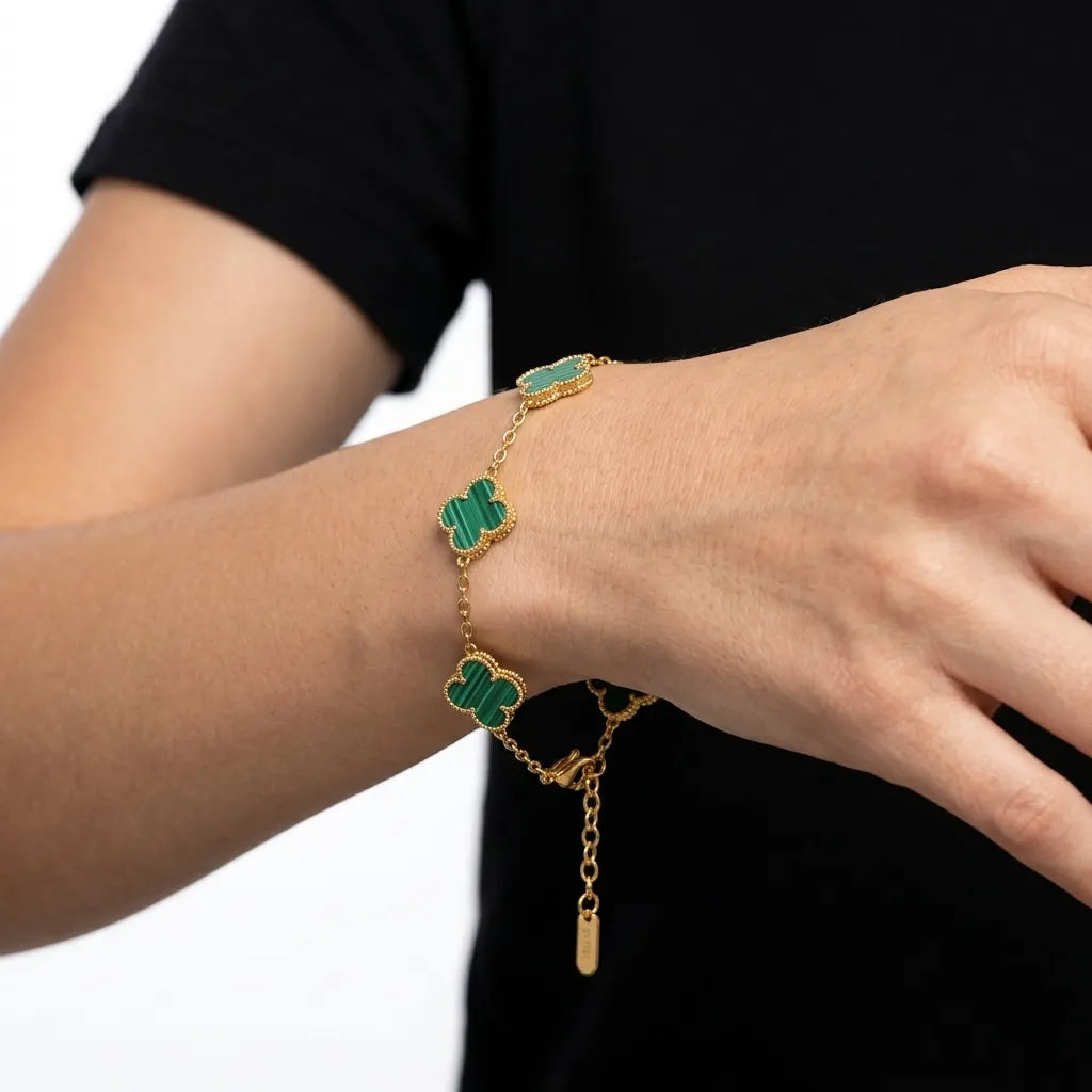 Alba Clover Bracelet Gold