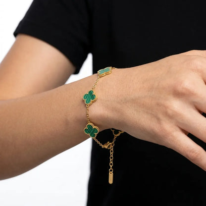 Alba Clover Bracelet Gold