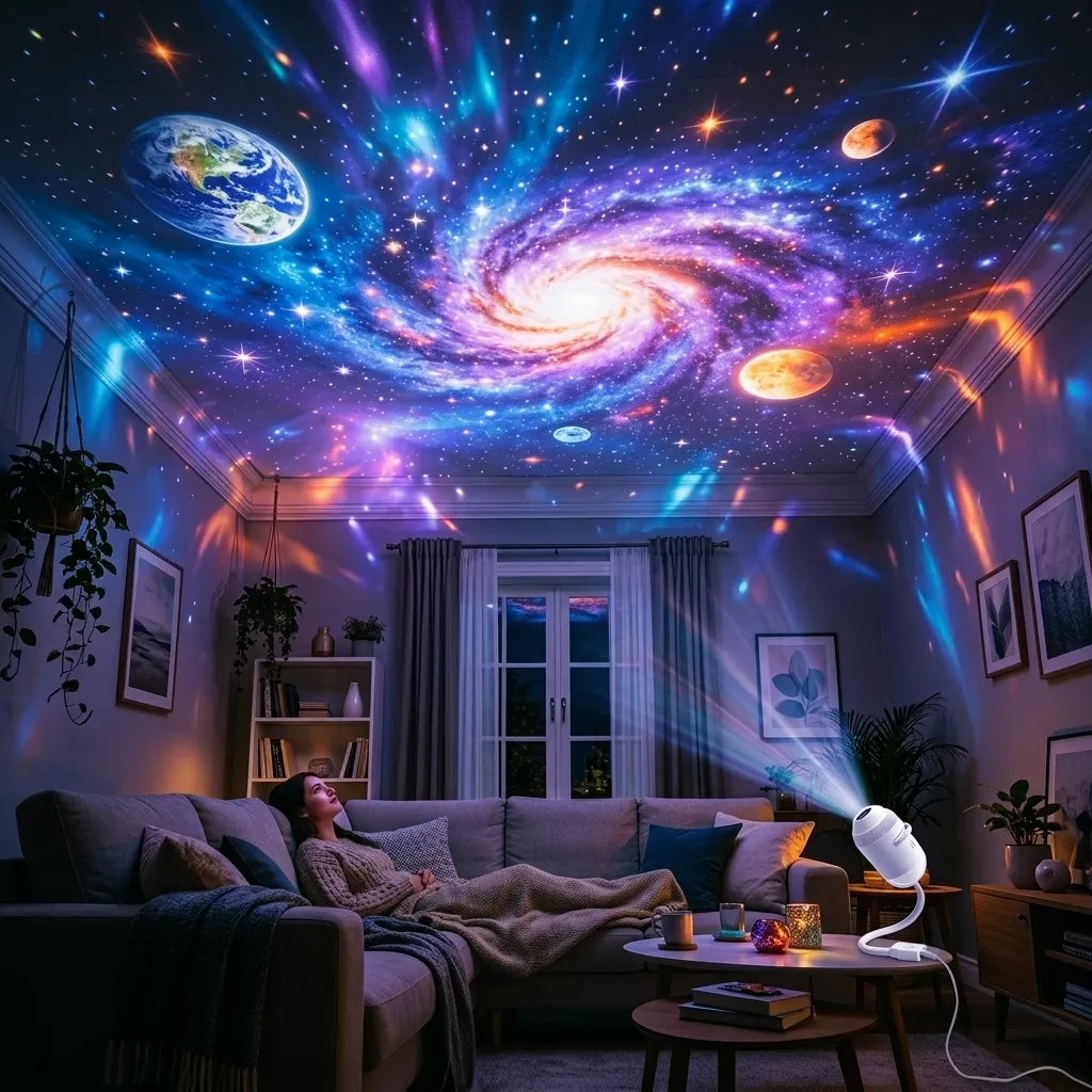 Plug & Play HD Projector with 24 HD Glass Discs