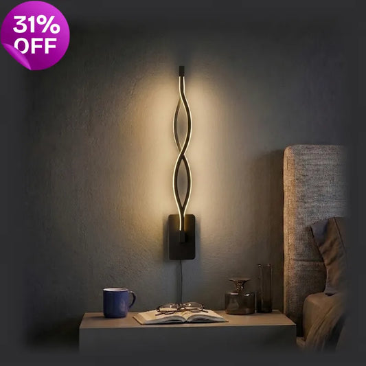 Vortex Spiral Wall Lamp
