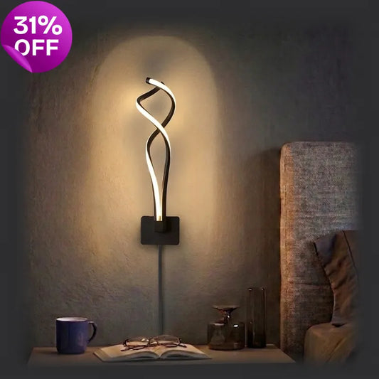Flame Twist Wall Lamp