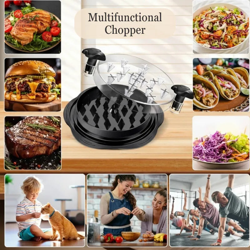 VortexSpin Manual Chicken and Meat Slicer