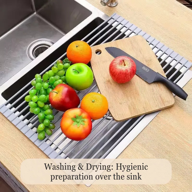 SteelFlex Foldable drying rack made of 304 stainless steel