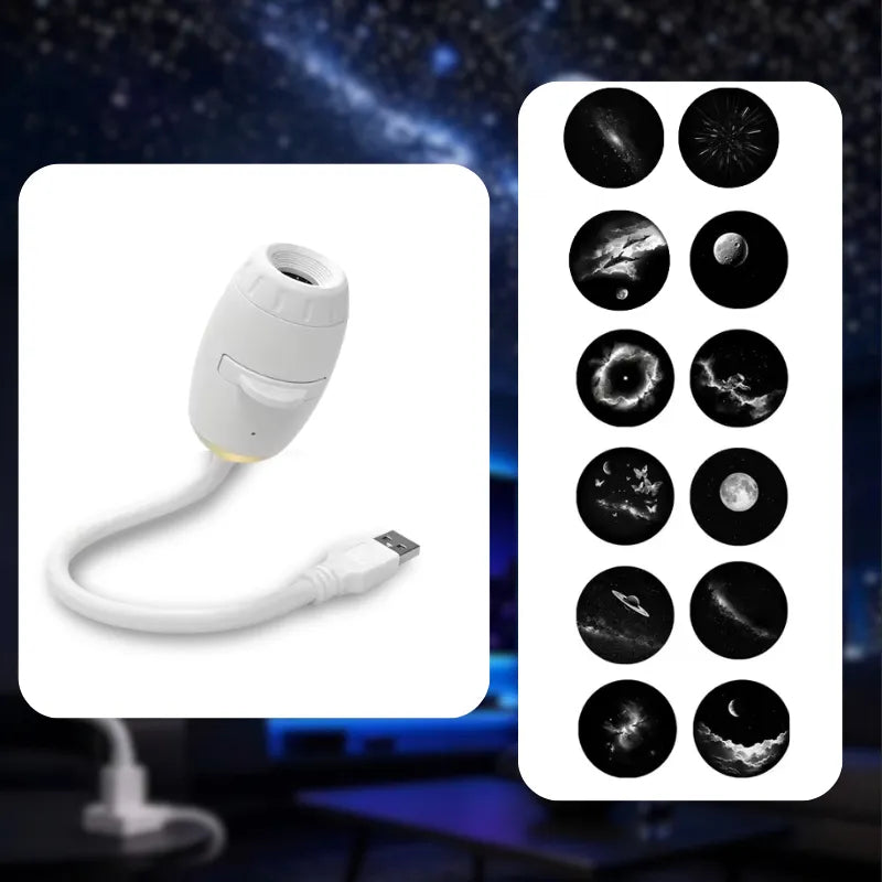 USB Galaxy Projector